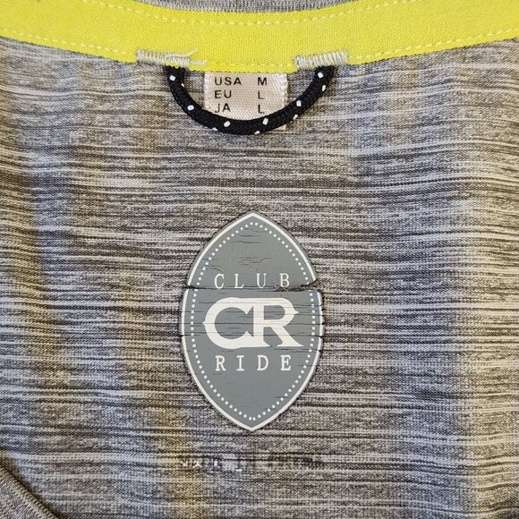 Club Ride Technical Tee Womens‎ M Gray Long Sleeve MTB Round Neck Lightweight - Picture 5 of 11